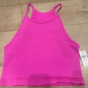NEW Gap Hot Pink workout top  M